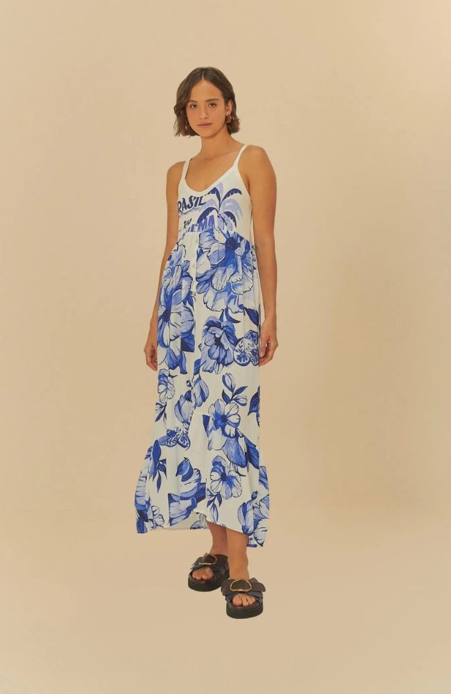 Vestido Cropped Alça Brasil Rio Ipanema 